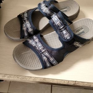 Sketches outdoor lifestyle memory foam sandals